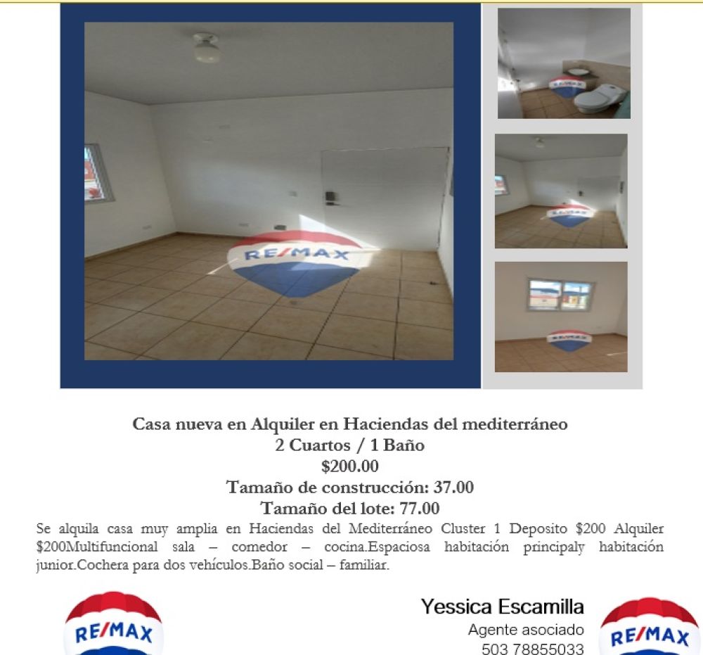 Casa en Venta en San Salvador, El Salvador