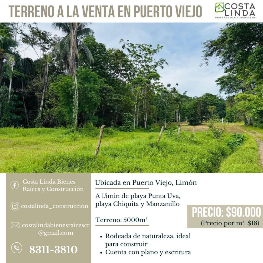 Terreno general en Venta en Limon (Puerto Limon), Costa Rica