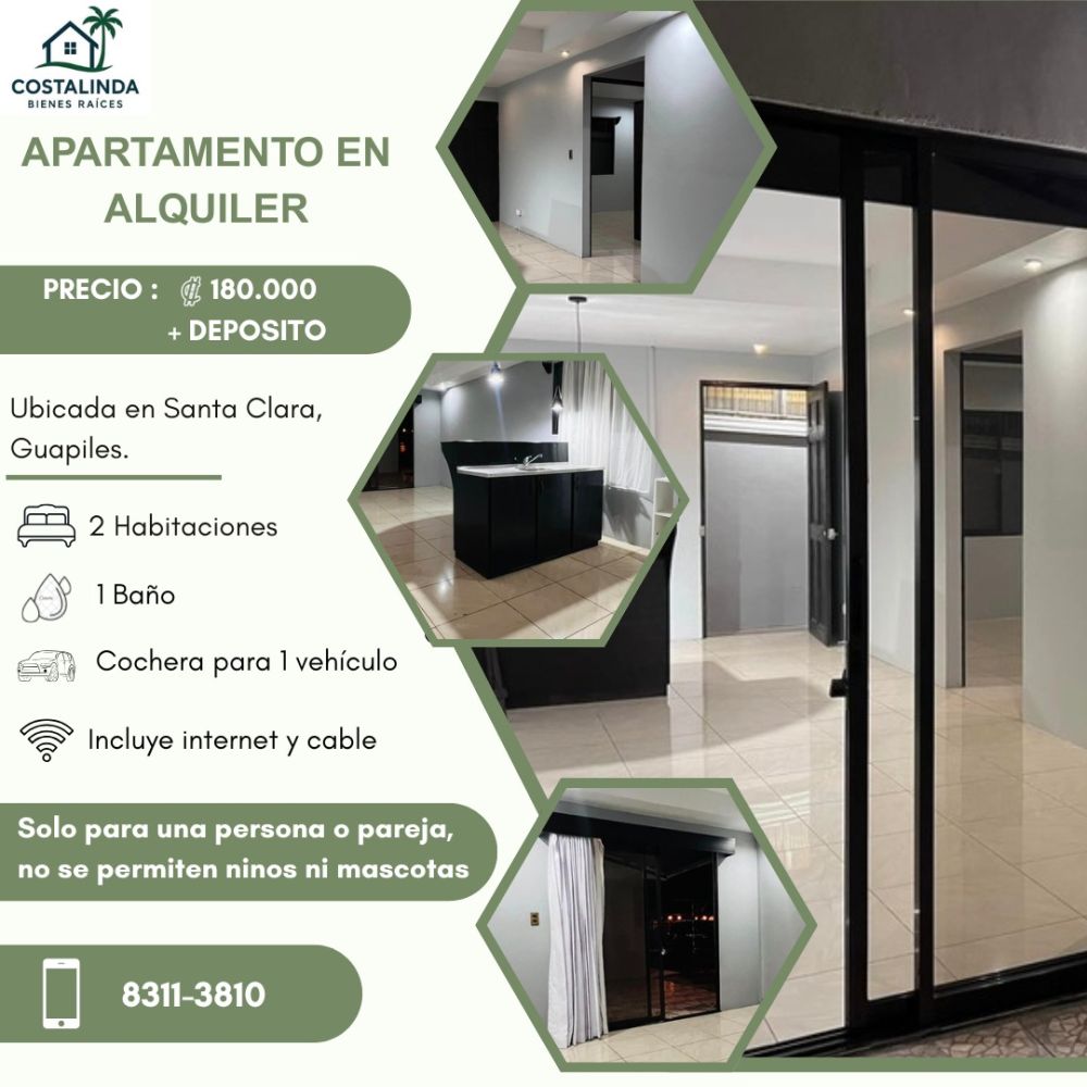 Casa en Alquiler en Guapiles, Costa Rica