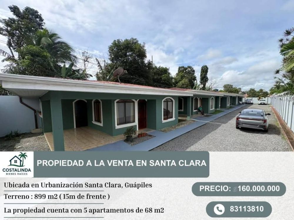 Casa en Venta en Guapiles, Costa Rica