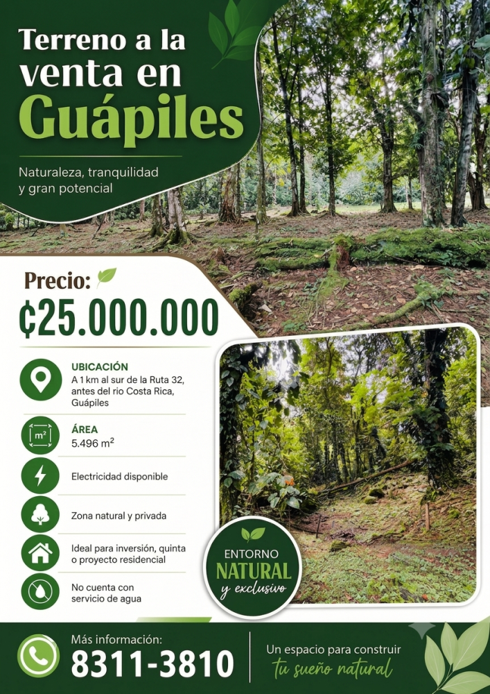 Casa en Venta en Guapiles, Costa Rica