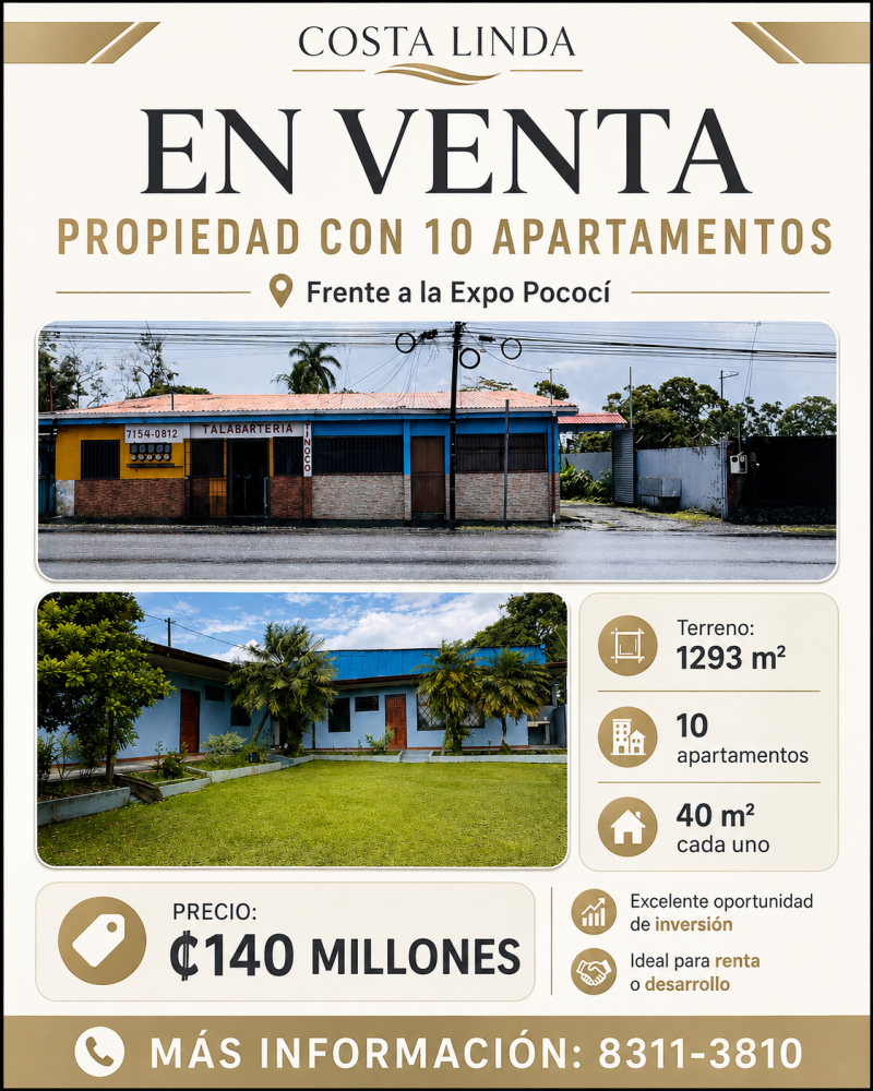 Casa en Venta en Guapiles, Costa Rica