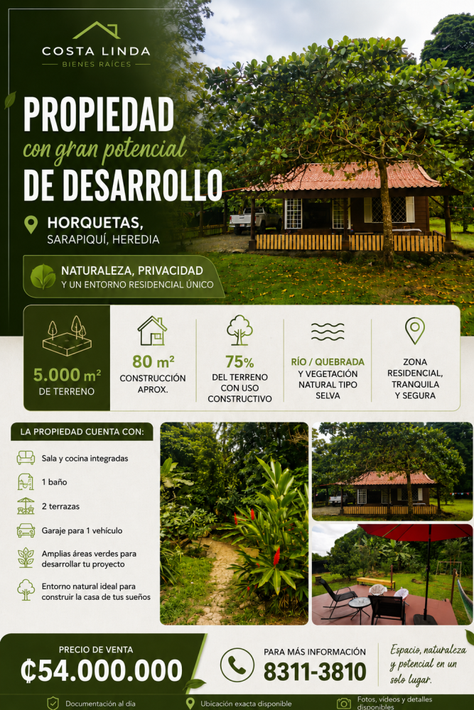 Casa en Venta en , Costa Rica
